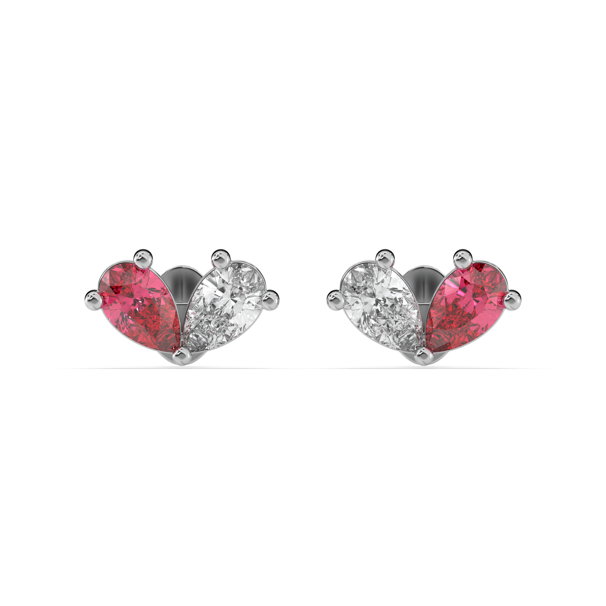 Pear Toi-Moi - Lab Diamond Stud Earrings
