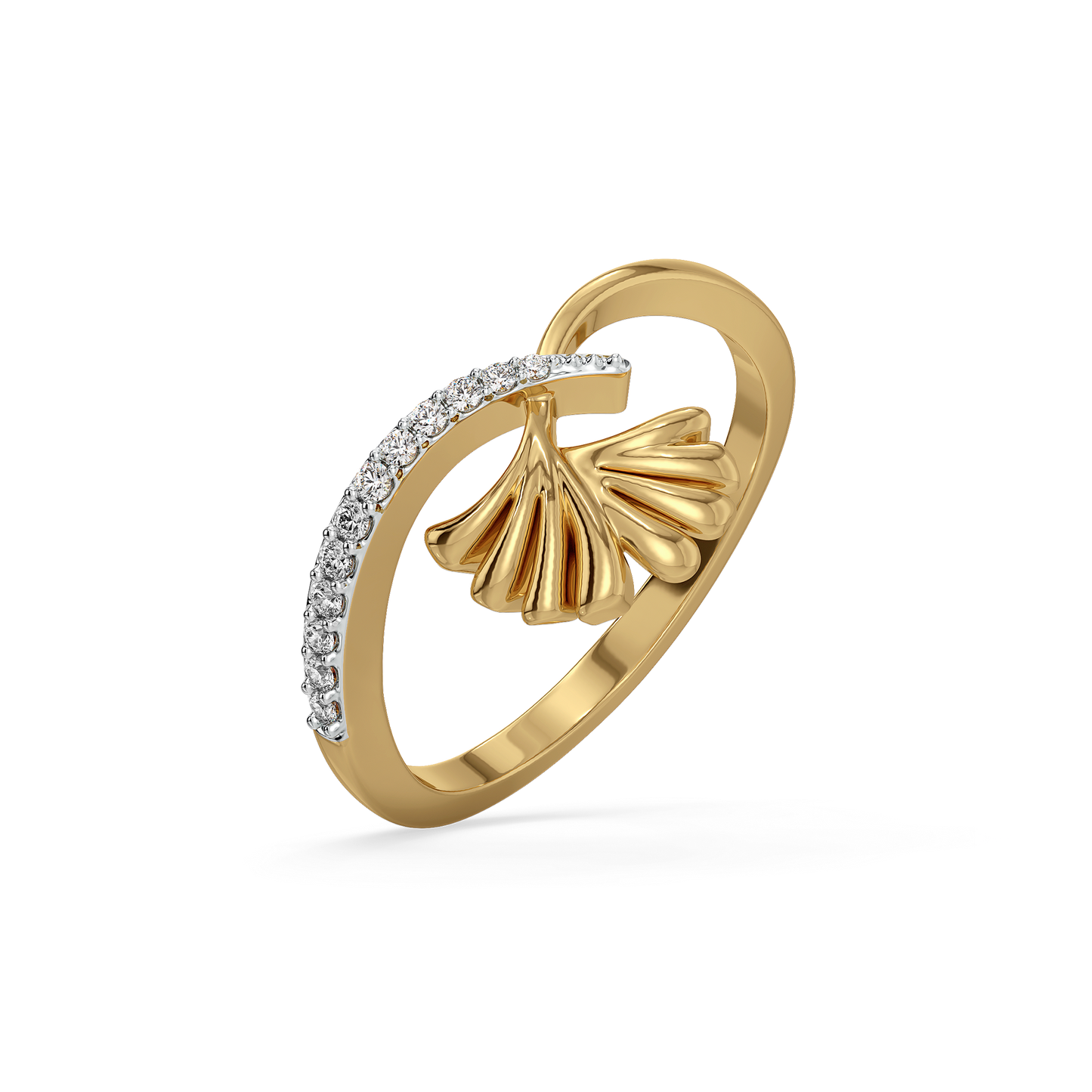 Petal Embrace - Lab Diamond Ring