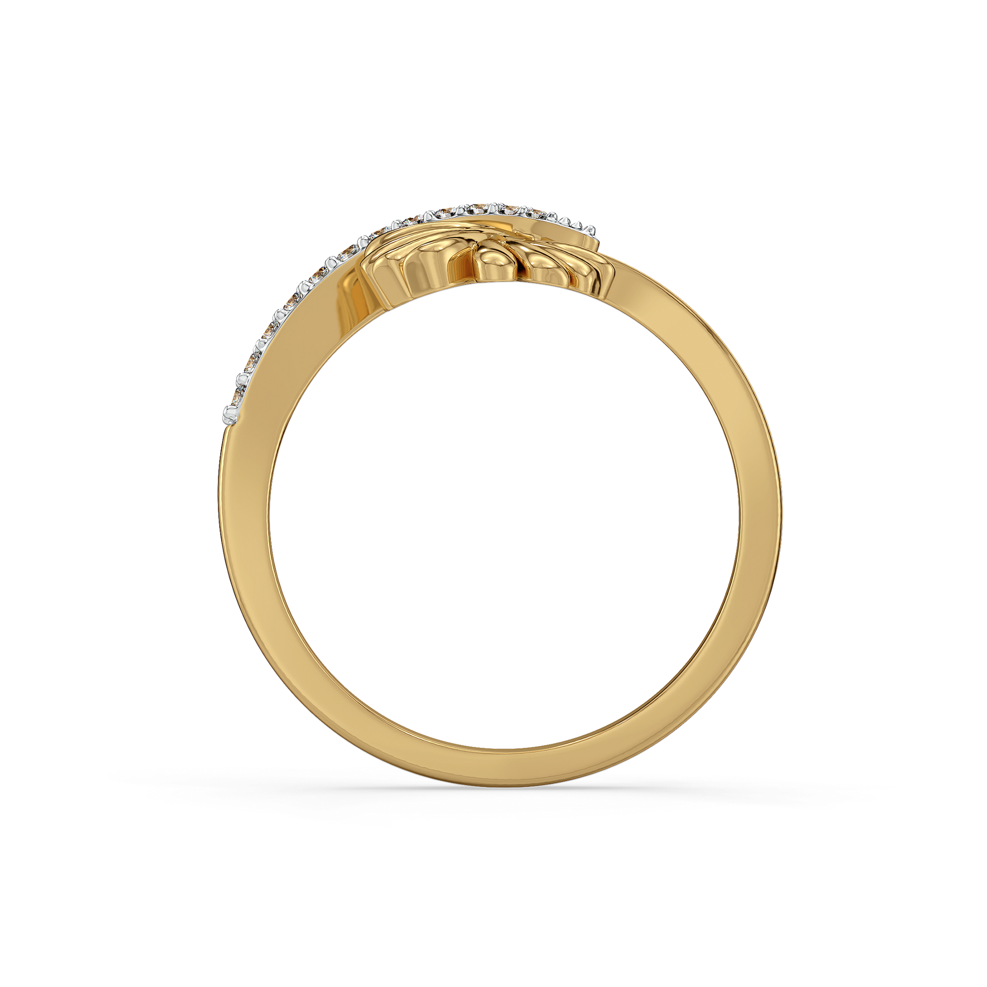 Petal Embrace - Lab Diamond Ring