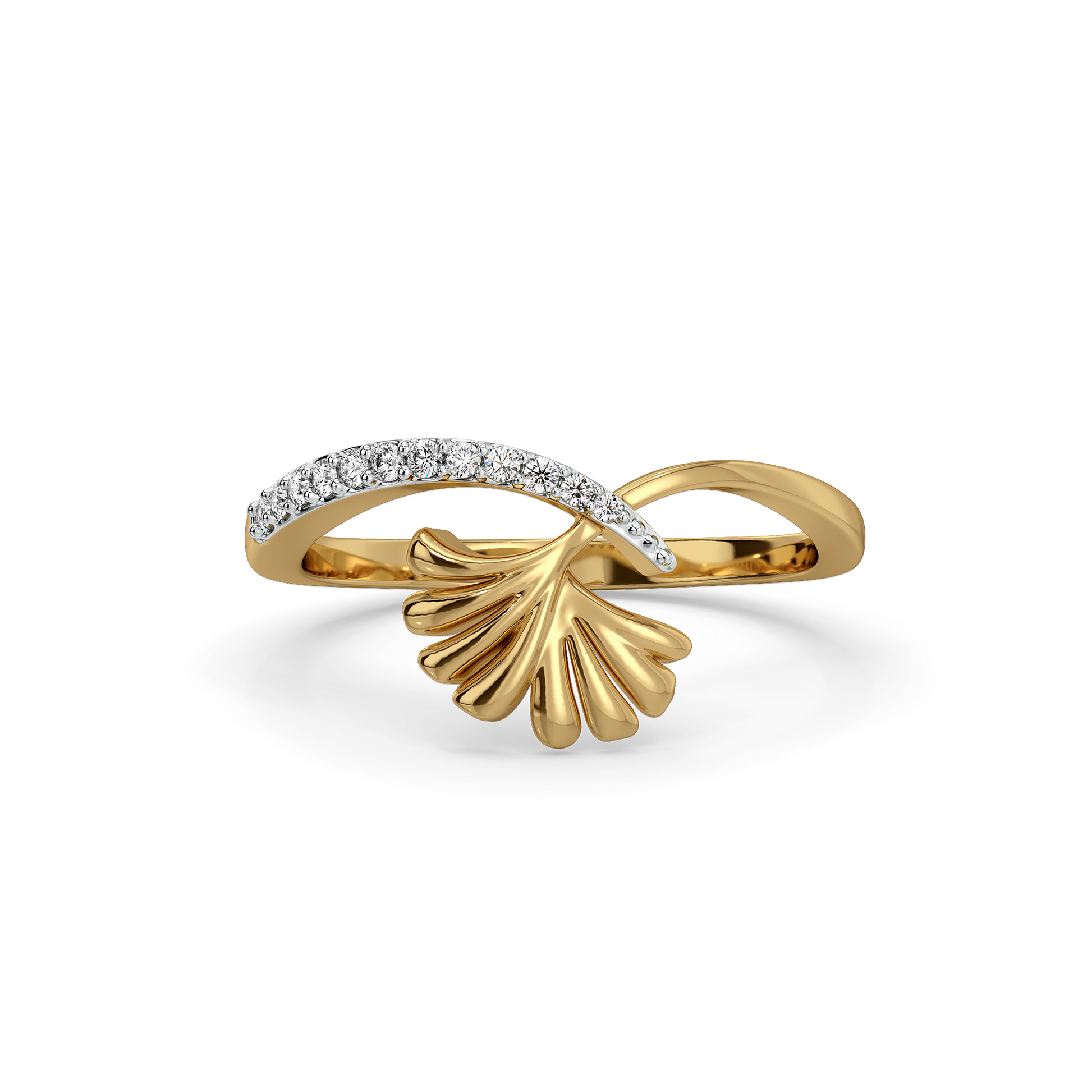 Petal Embrace - Lab Diamond Ring