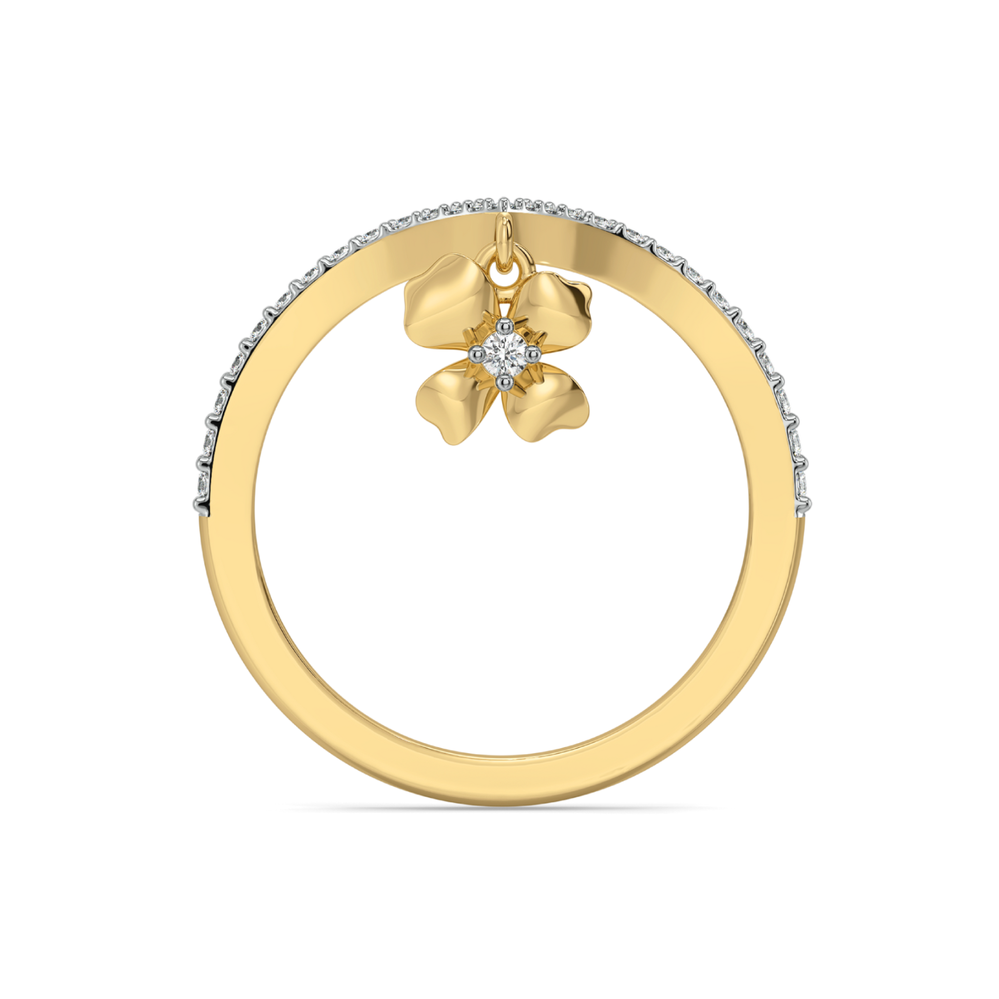 Petal Play - Lab Diamond Ring
