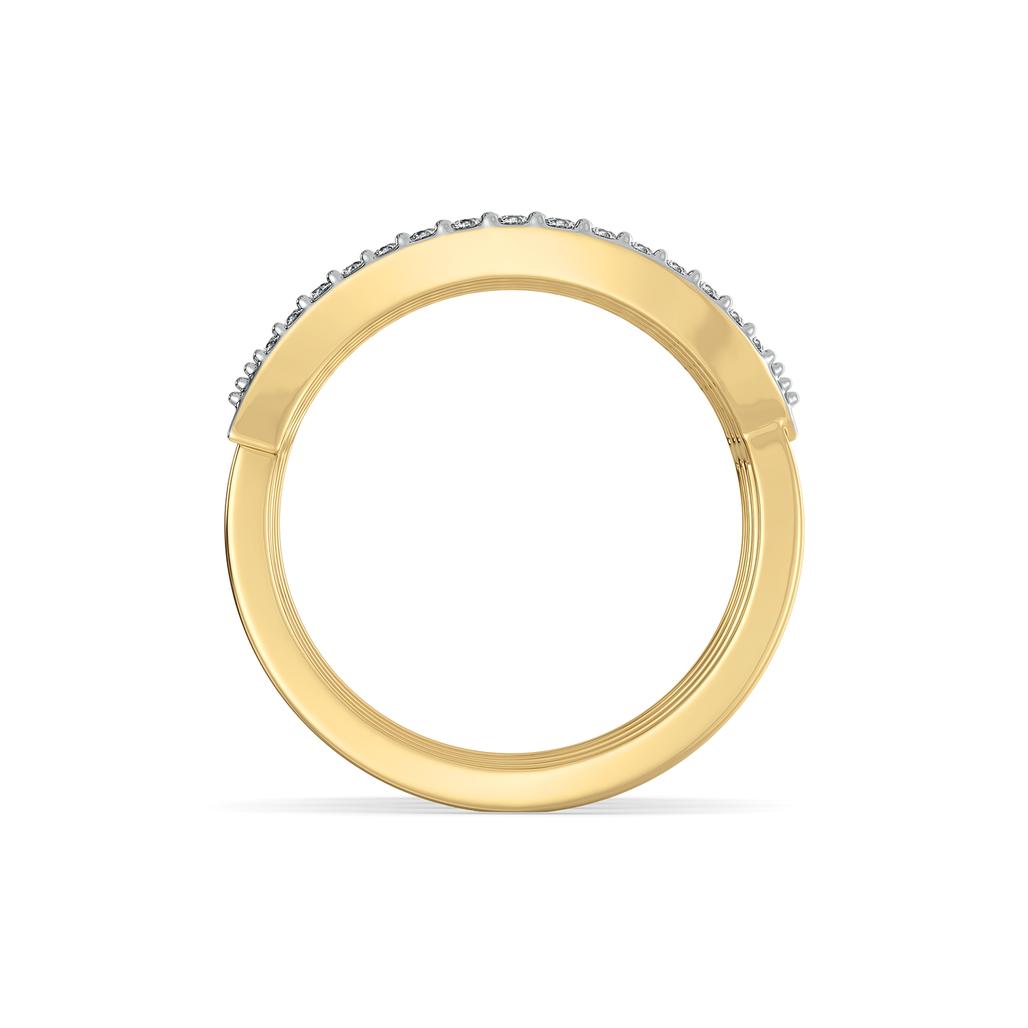 Quatre Row - Lab Diamond Cocktail Ring