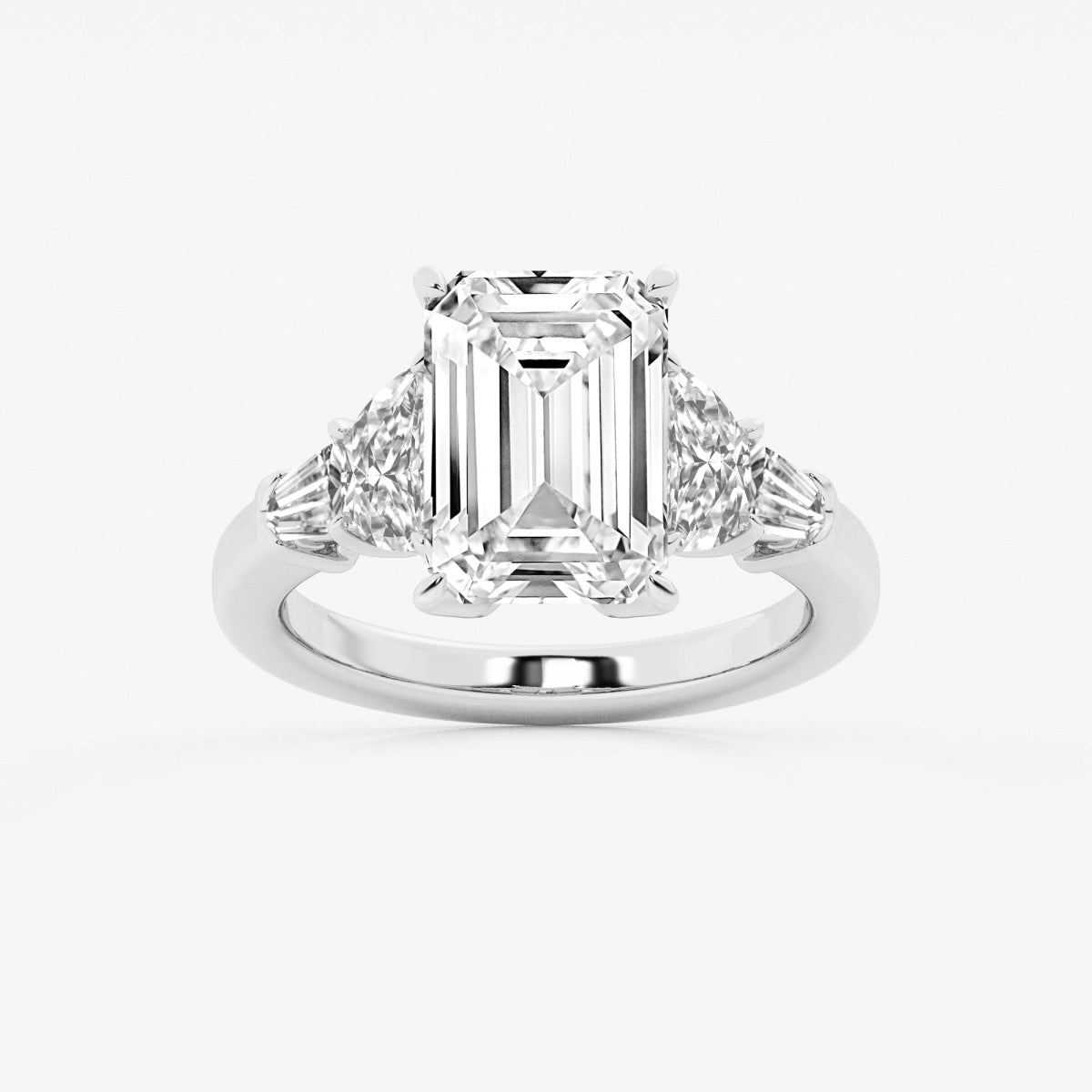 Rosalie - Delicate Side Accents Engagement Ring