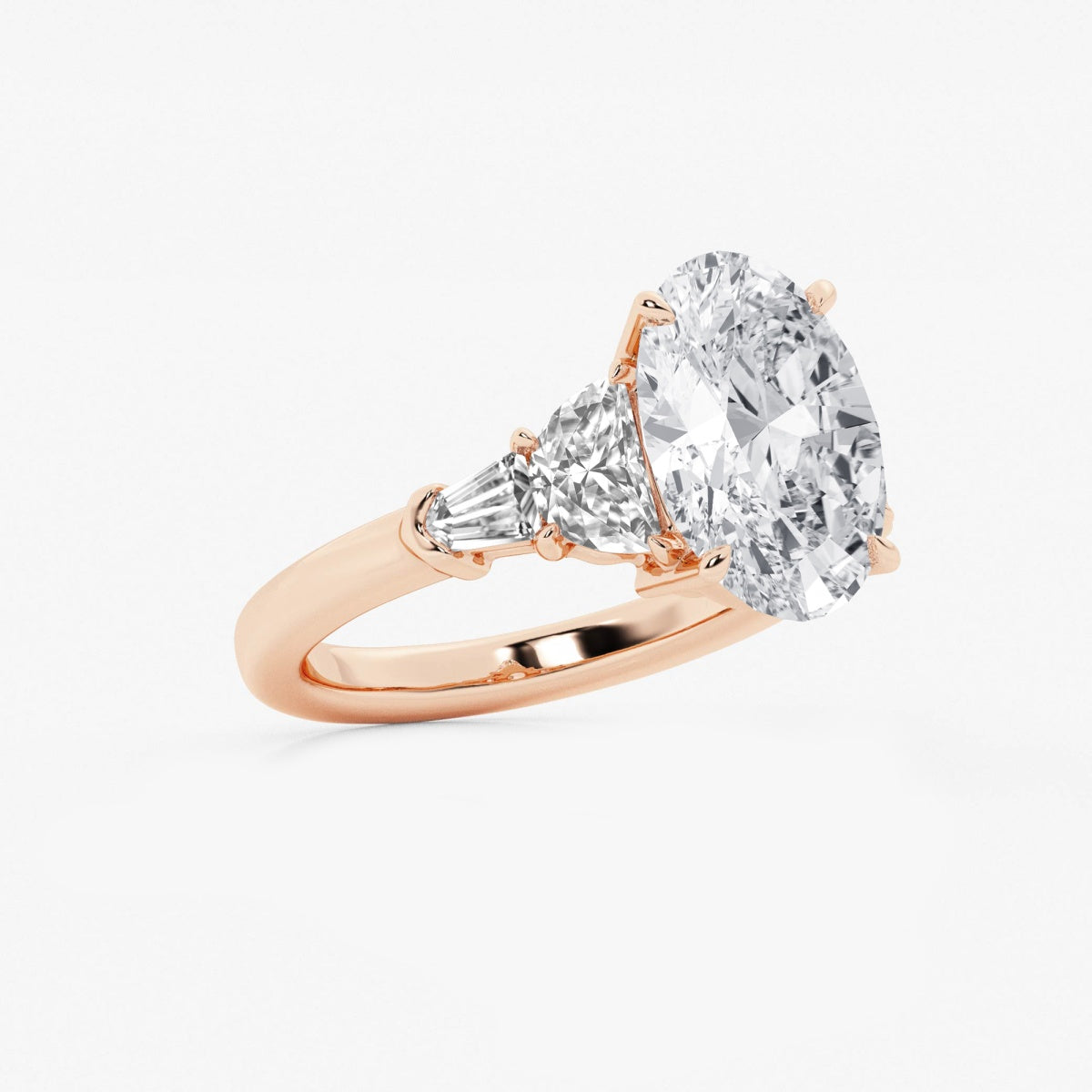 Rosalie - Delicate Side Accents Engagement Ring