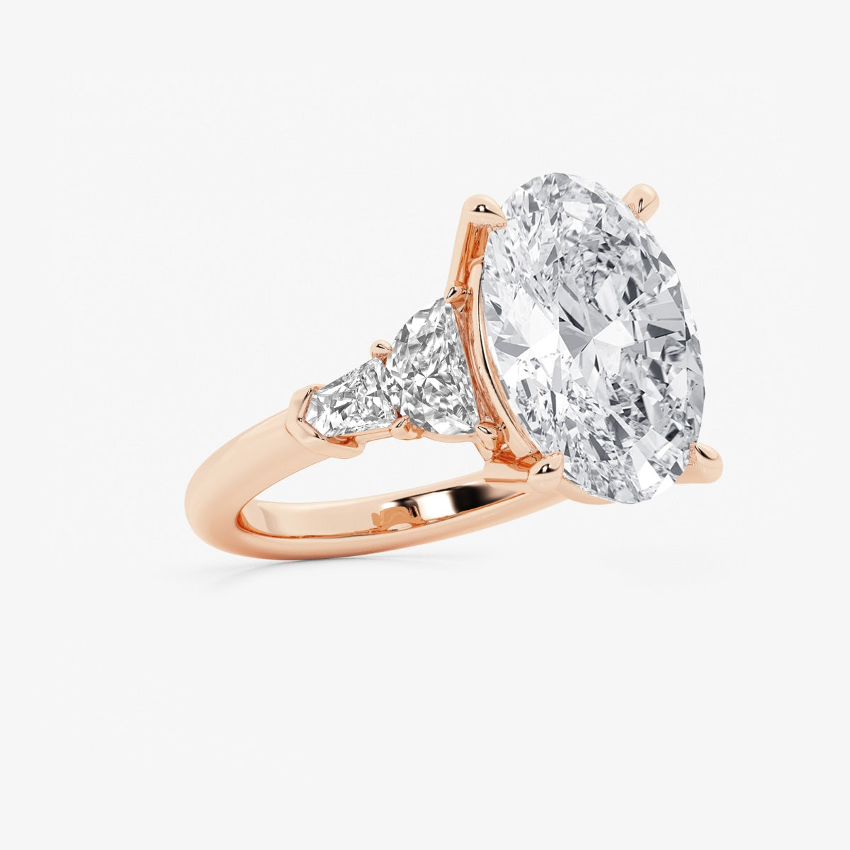 Rosalie - Delicate Side Accents Engagement Ring