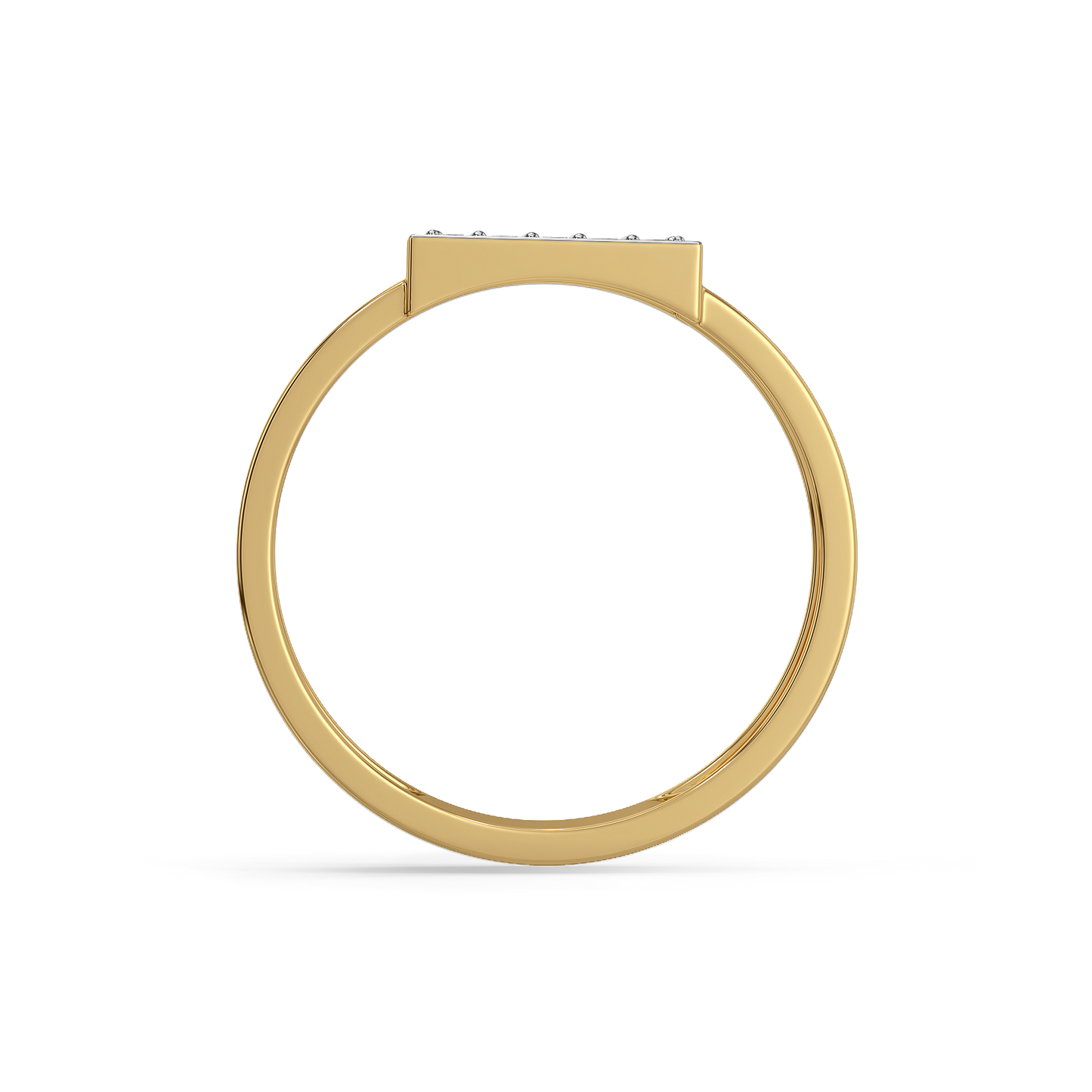Solid Glint - Lab Diamond Men's Ring