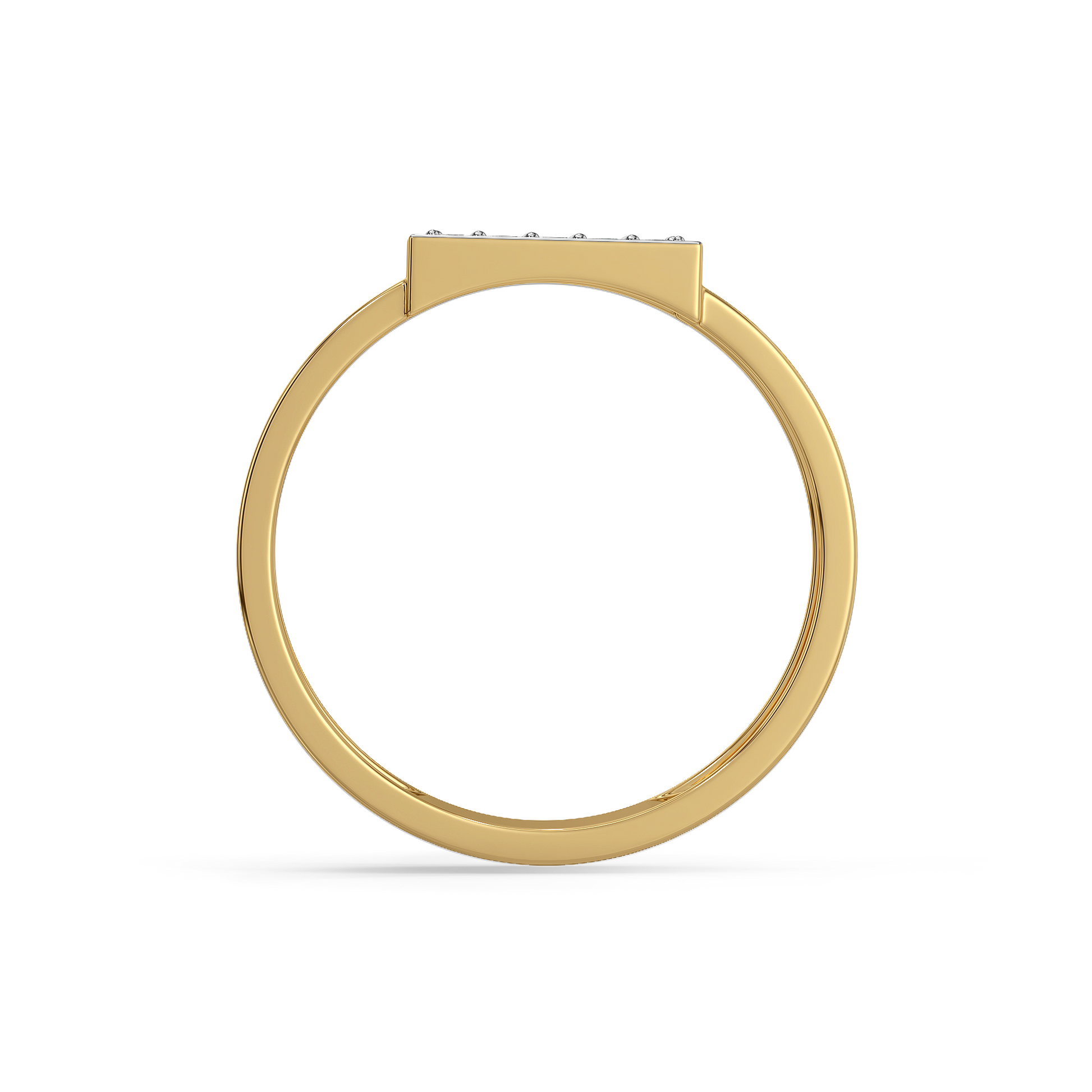 Solid Glint - Lab Diamond Men's Ring
