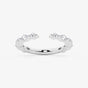 Evie - Bold Marquise and Round Band Wedding Ring