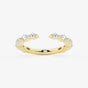 Evie - Bold Marquise and Round Band Wedding Ring