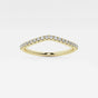 Sienna - Gentle Contour Design Wedding Ring
