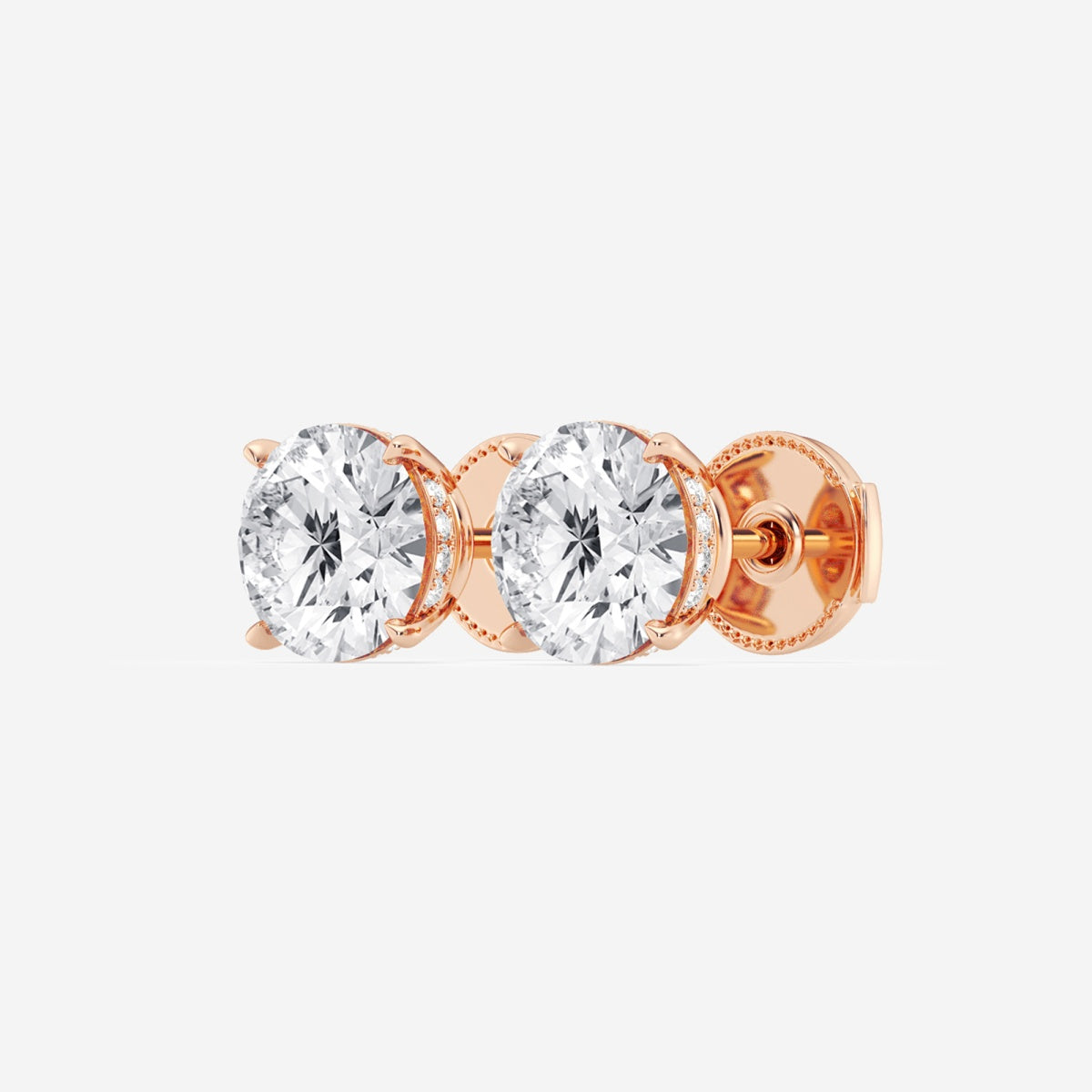 Sienna - Hidden Halo Elegance Earrings