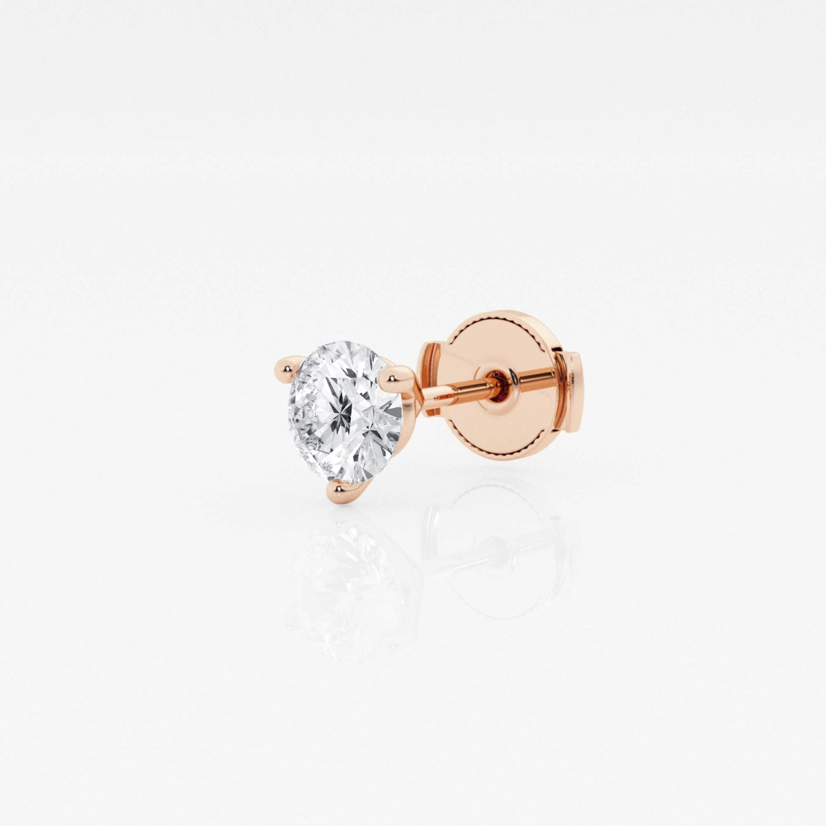 Lara - Radiant Three-Prong Style Earrings