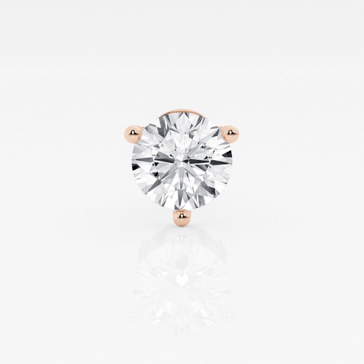 Lara - Radiant Three-Prong Style Earrings