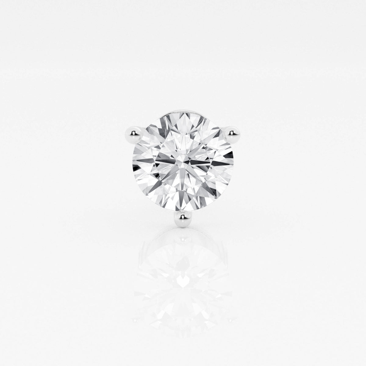 Lara - Radiant Three-Prong Style Earrings