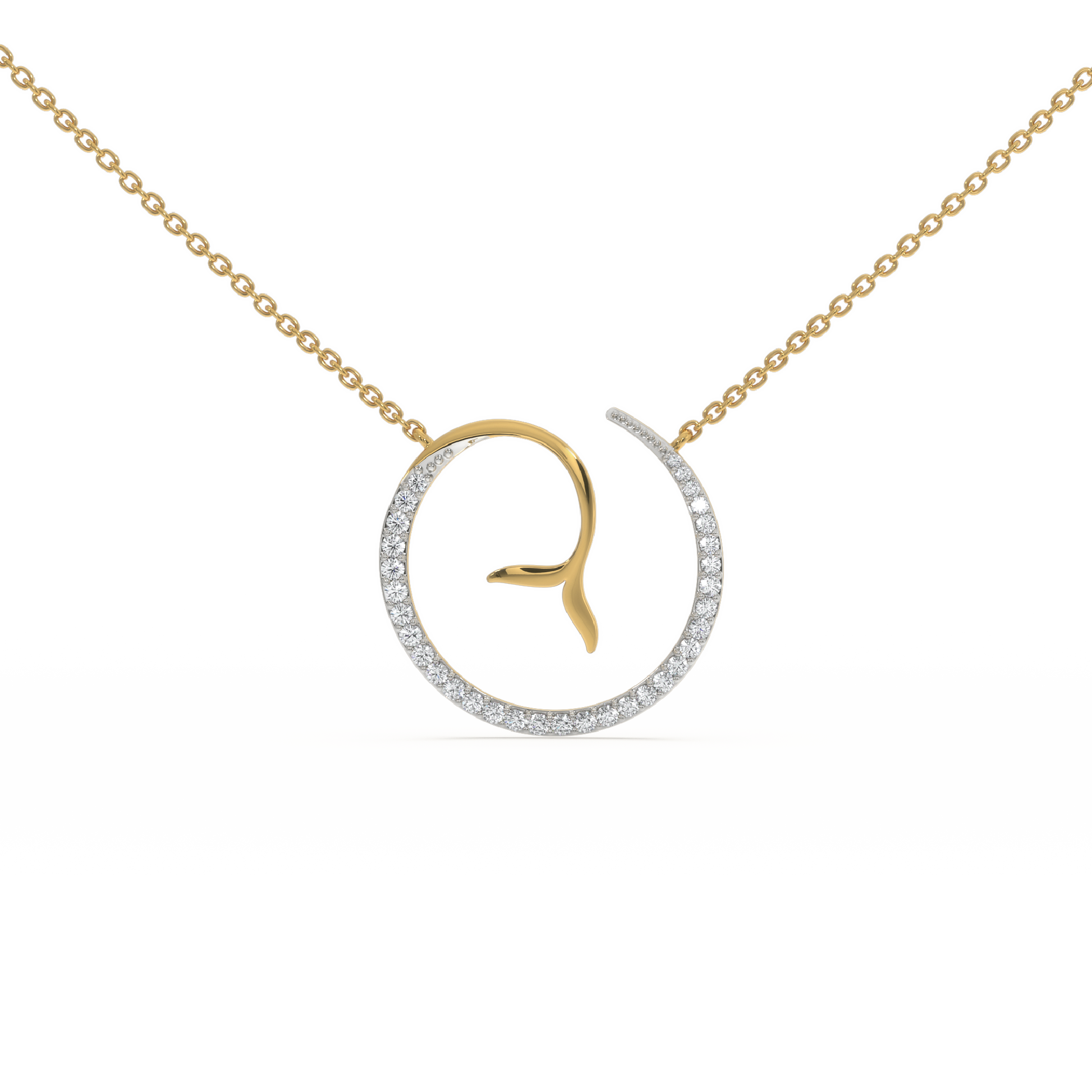Siren’s Whisper - Lab Diamond Pendant Necklace