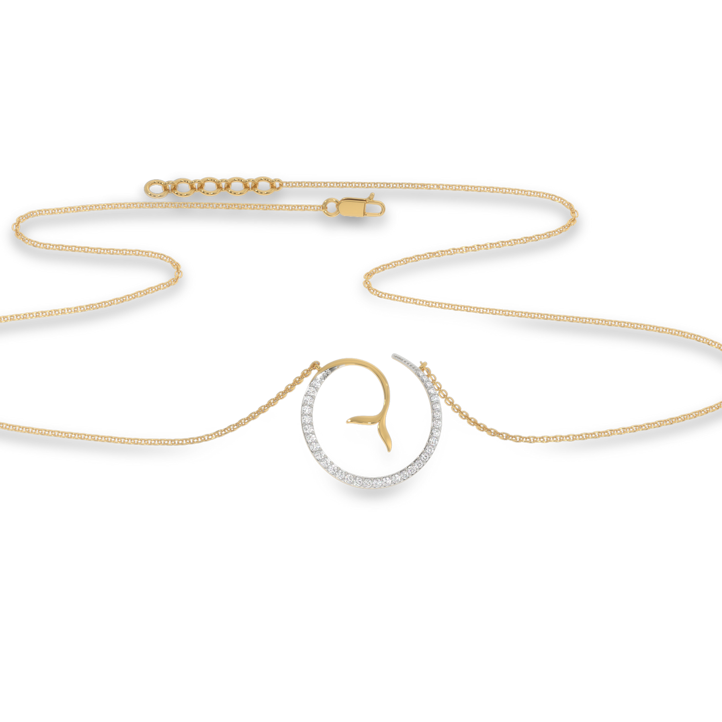 Siren’s Whisper - Lab Diamond Pendant Necklace