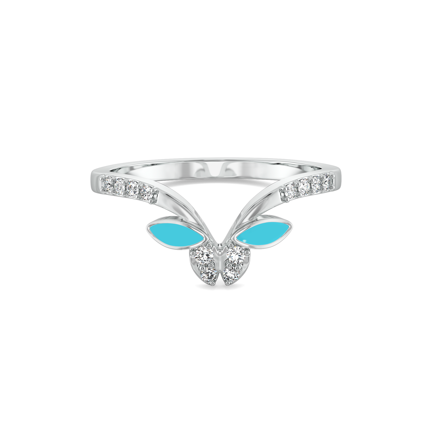 Sky Blossom - Lab Diamond Fashion Ring