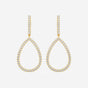 Inaya - Sleek Teardrop Design Earrings