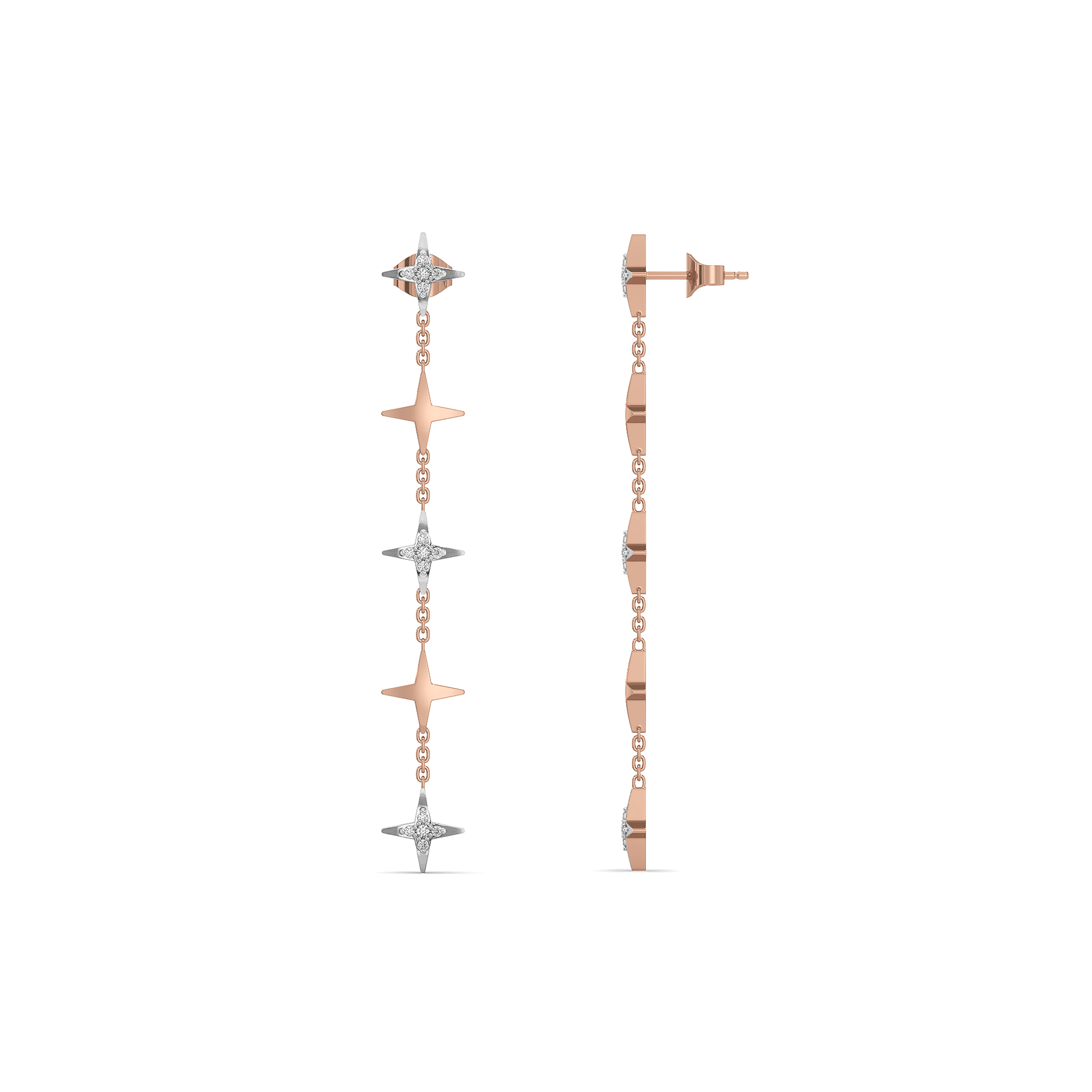 Starlight Shoulder Duster - Lab Diamond Earrings