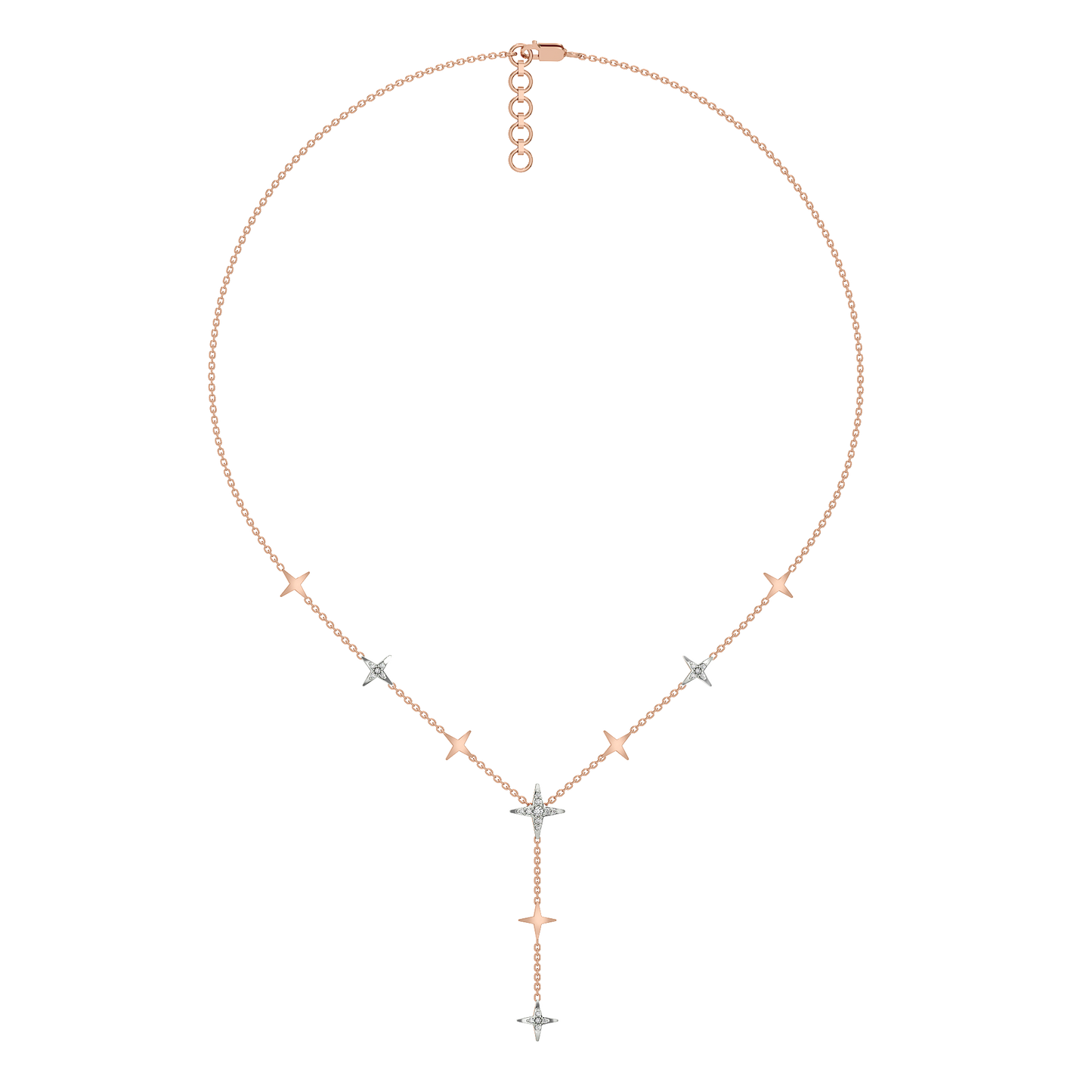 Starlight Sparkle - Lab Diamond Chain Necklace