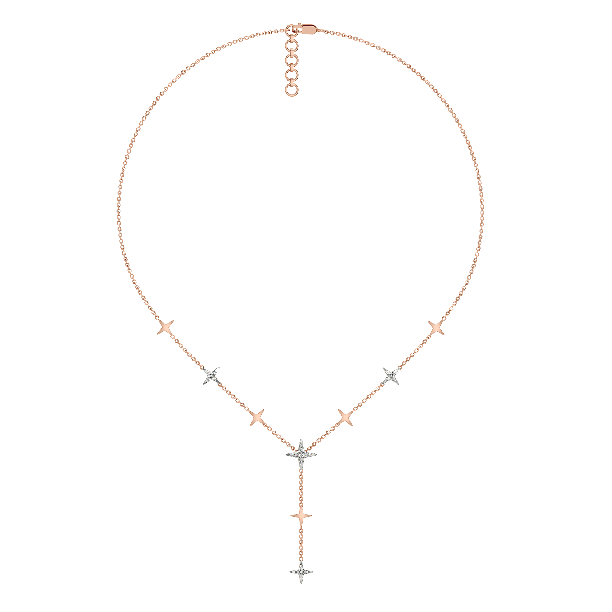 Starlight Sparkle - Lab Diamond Chain Necklace