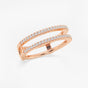Victoria - Double Row Enhancer Wedding Ring