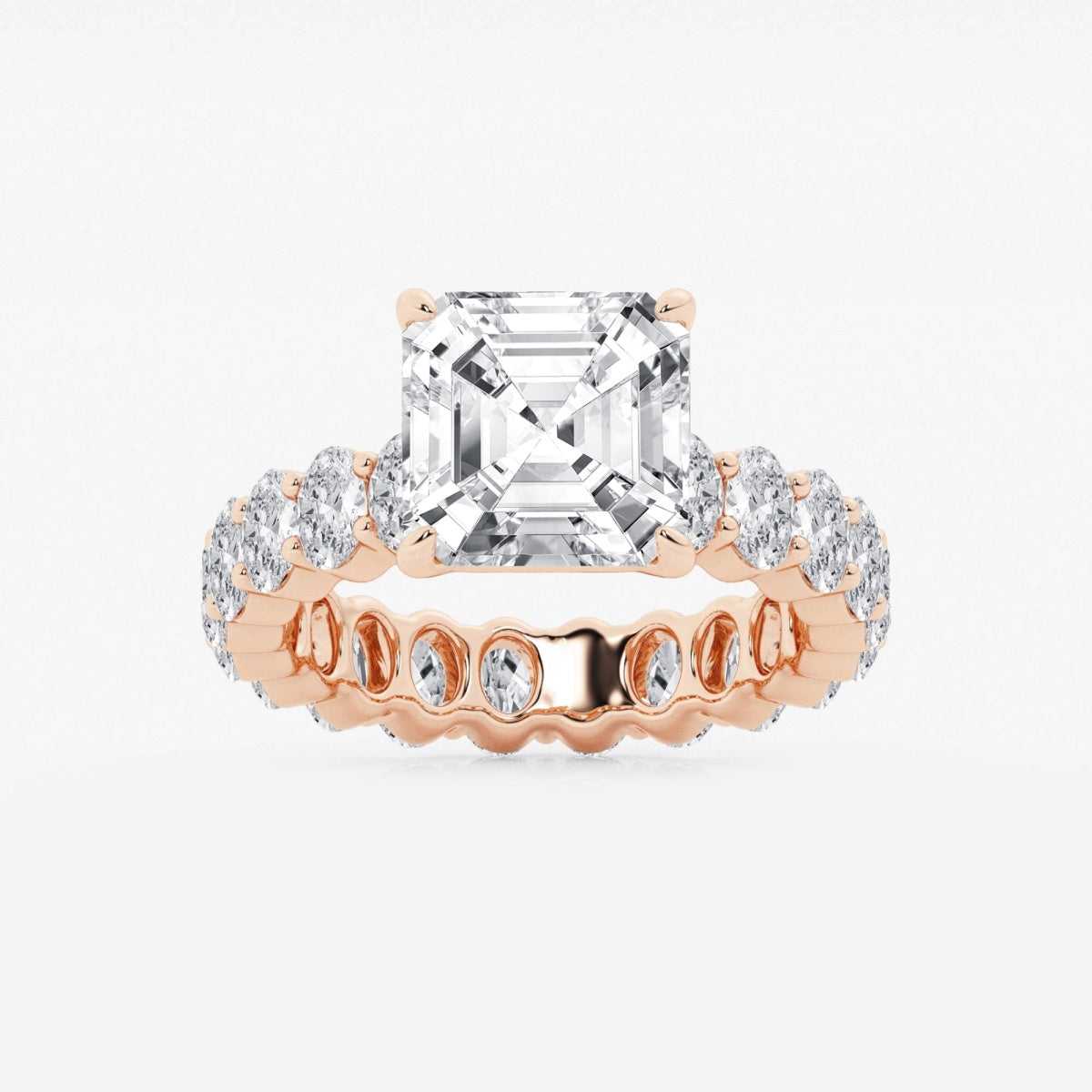 Victoria - Eternity-Inspired Design Engagement Ring