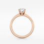 Violet - Knife-Edge Solitaire Engagement Ring