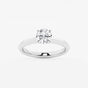 Violet - Knife-Edge Solitaire Engagement Ring
