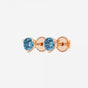 Vivienne - Bold Three-Prong Setting Earrings
