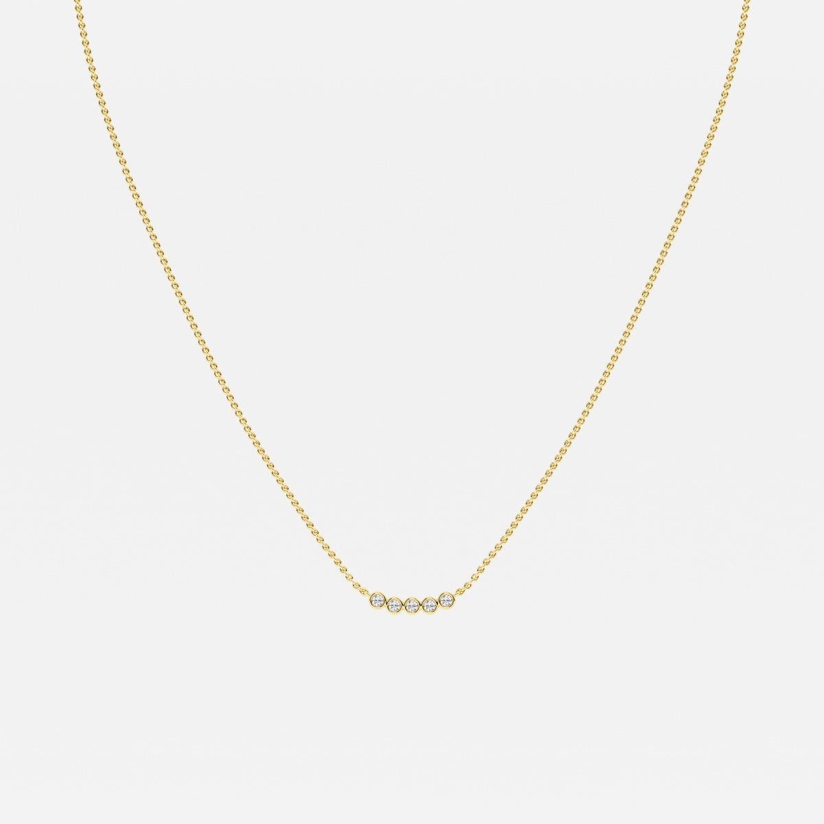 Vivienne - Modern Round Necklace Necklaces