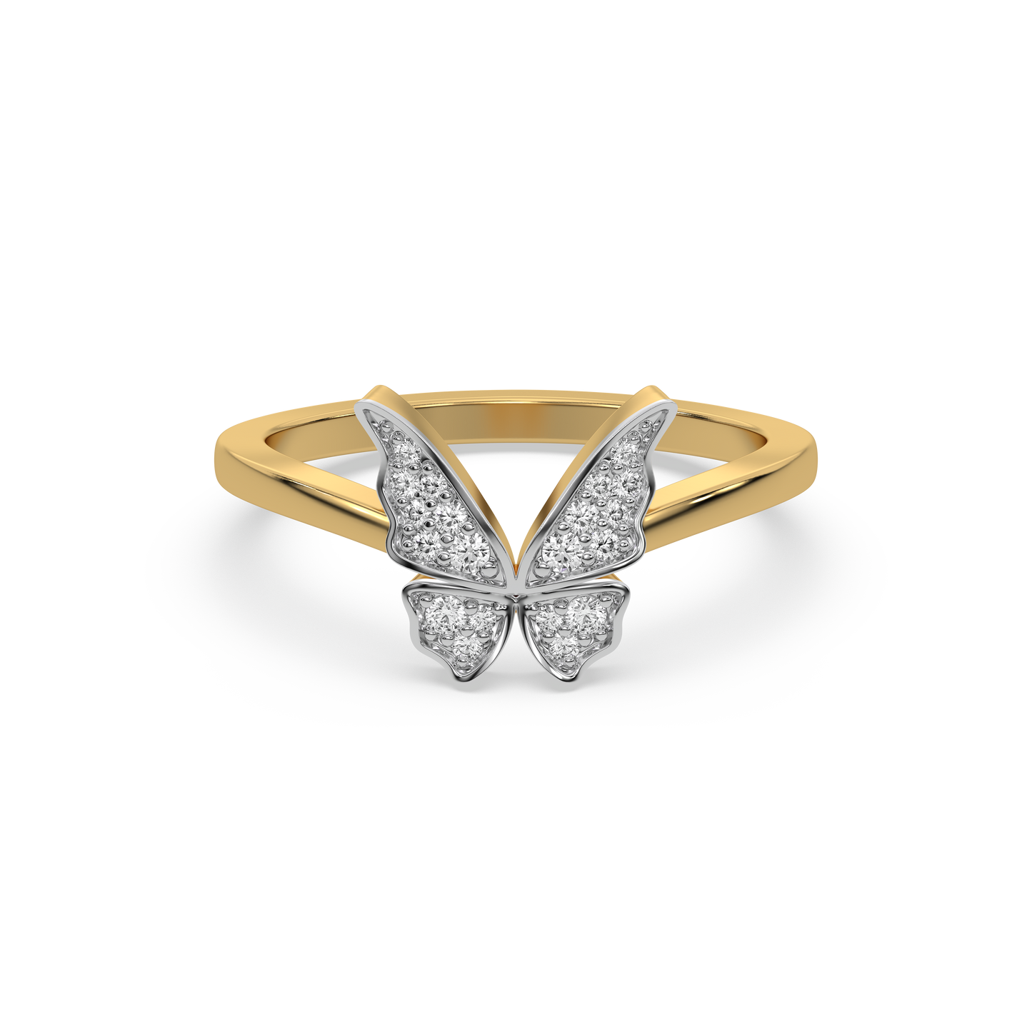 Winged Whimsy - Lab Diamond Fashion Ring
