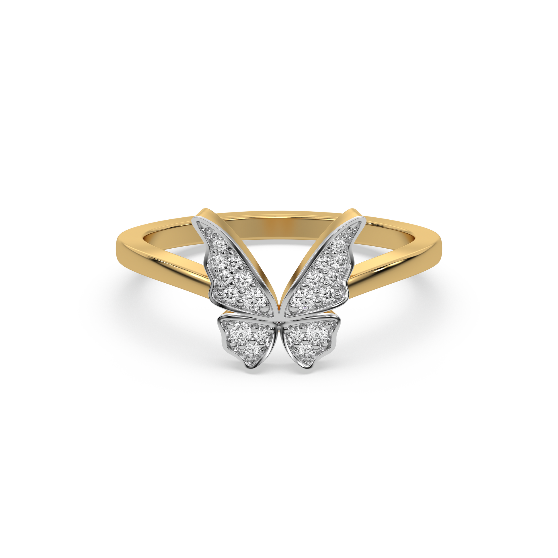 Winged Whimsy - Lab Diamond Fashion Ring