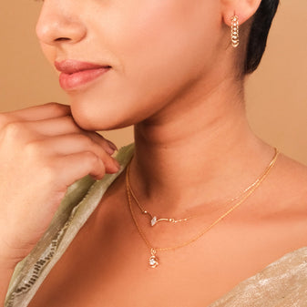 Celeste Dew - Pure Gold Lab Diamond Pendant